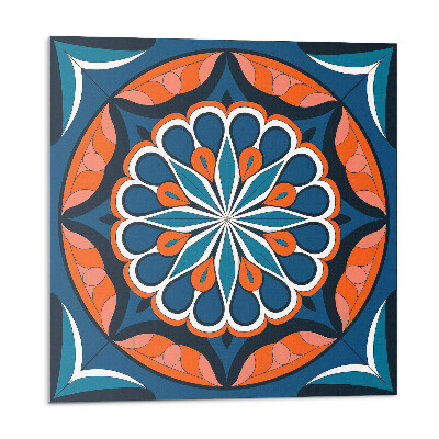 Dekoratívny nástenný panel Mandala so vzorom listov