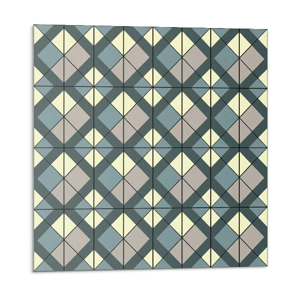 Stenový panel Geometrický kontrolný vzor