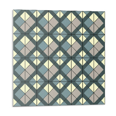 Stenový panel Geometrický kontrolný vzor