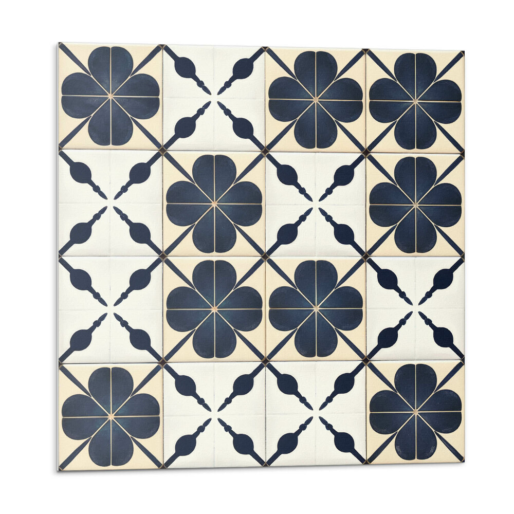 Nástenný panel pvc Kvetinový motív na hladkom podklade