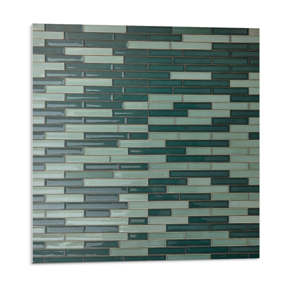 Nástenný panel pvc Obdĺžniková dlaždicová mozaika