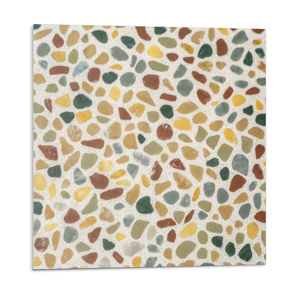 Nástenný panel pvc Mozaikový vzor vyrobený z kamienkov