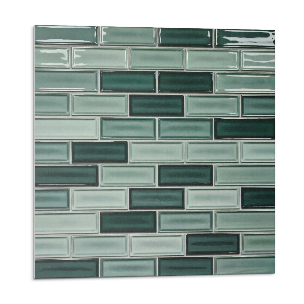 Nástenný panel pvc Obdĺžniková mozaika vo farebných tónoch