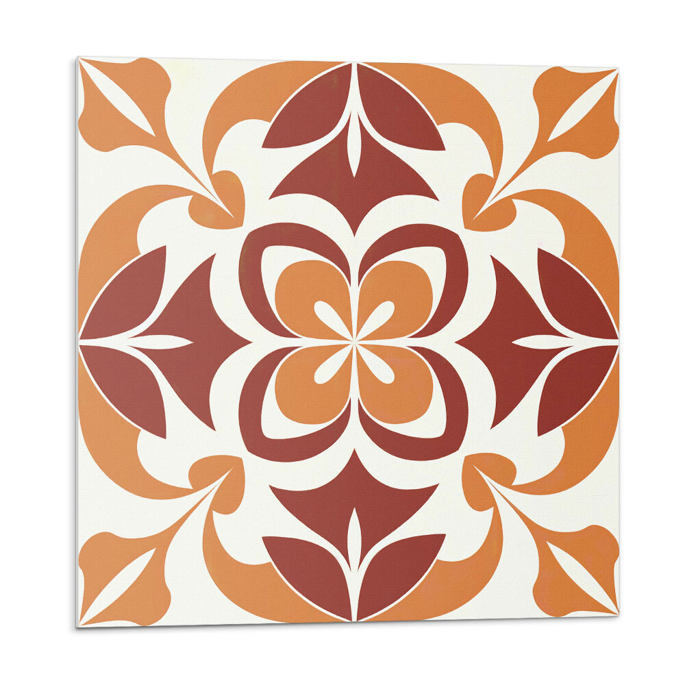 Stenový panel Kvetinový motív so zelenými listami