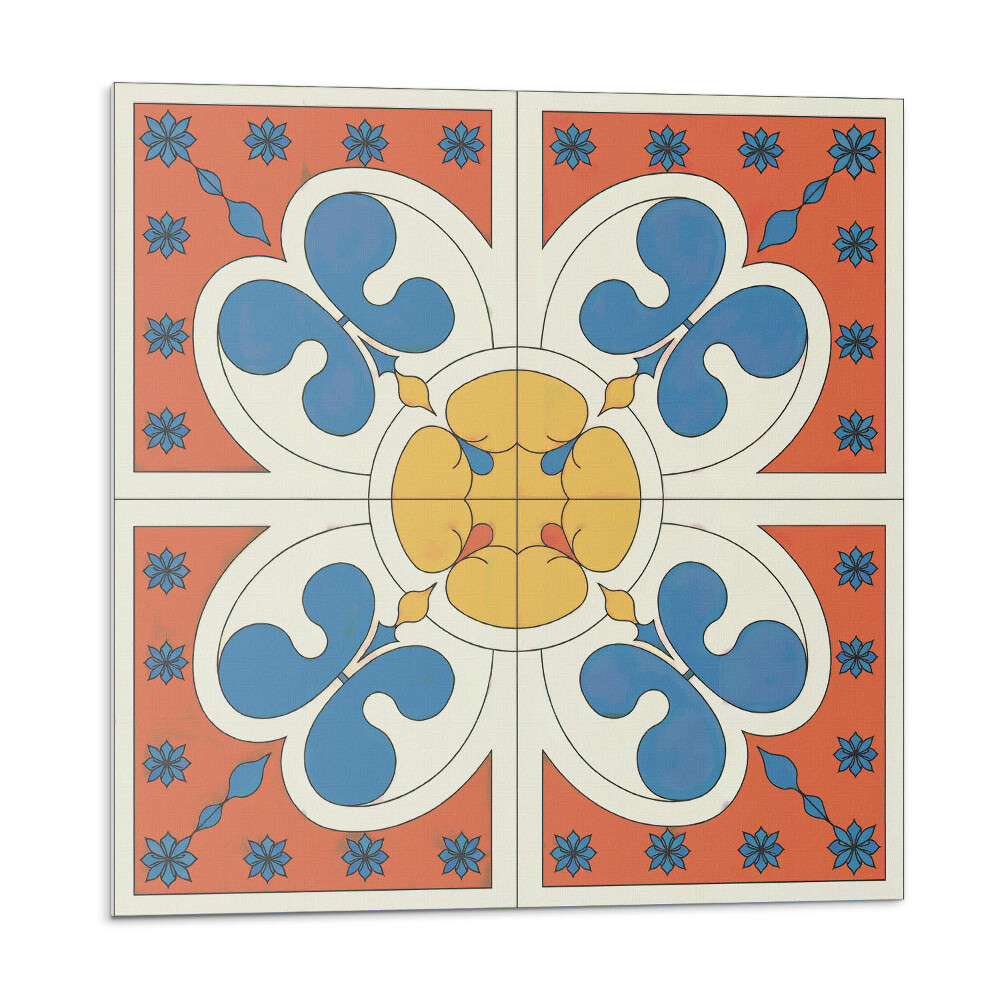 Dekoratívny nástenný panel Elegantný kvetinový motív