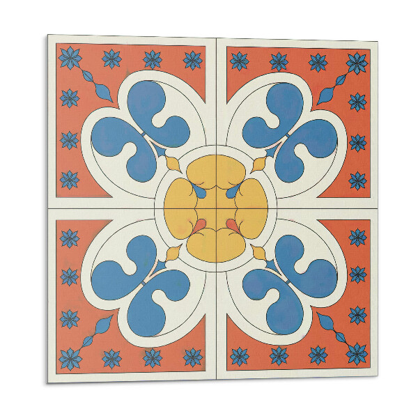 Dekoratívny nástenný panel Elegantný kvetinový motív