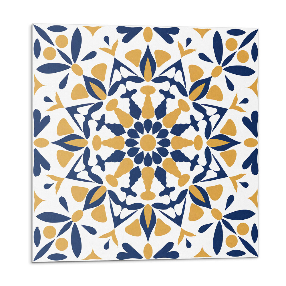 Stenový panel Kvetinová harmónia v symetrii