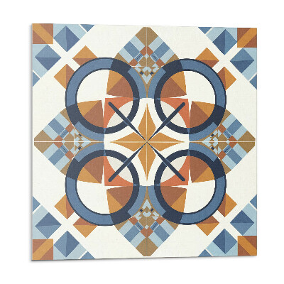 Stenový panel Vzor kruhov v geometrickej forme