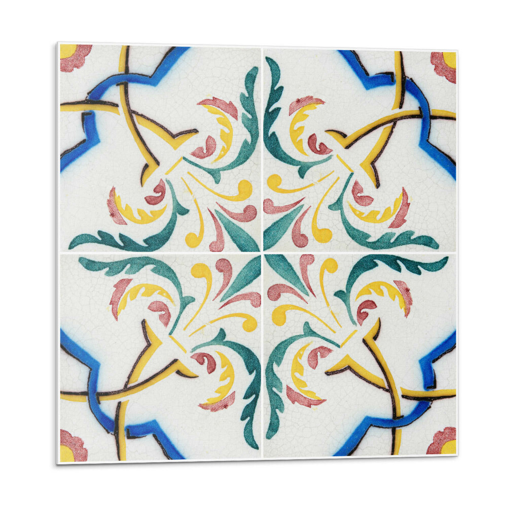 Stenový panel Rastlinné ozdoby v elegantnom štýle