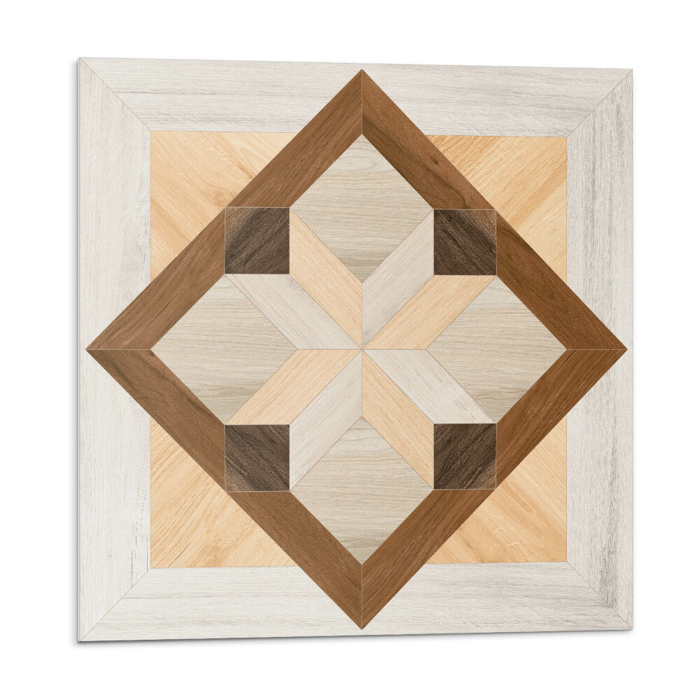 Nástenný panel pvc Tvary v geometrickom štvorci