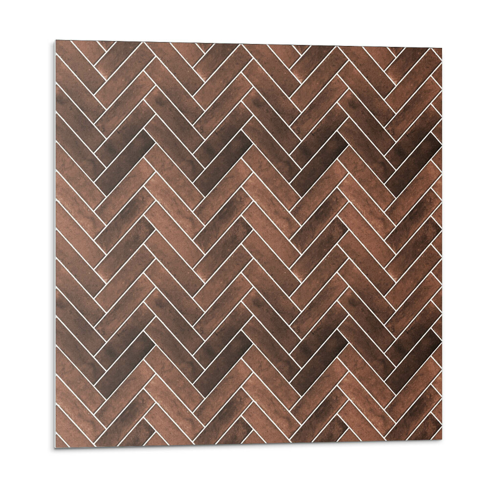 Nástenný panel pvc Vzor rybej kosti s drevenými doplnkami