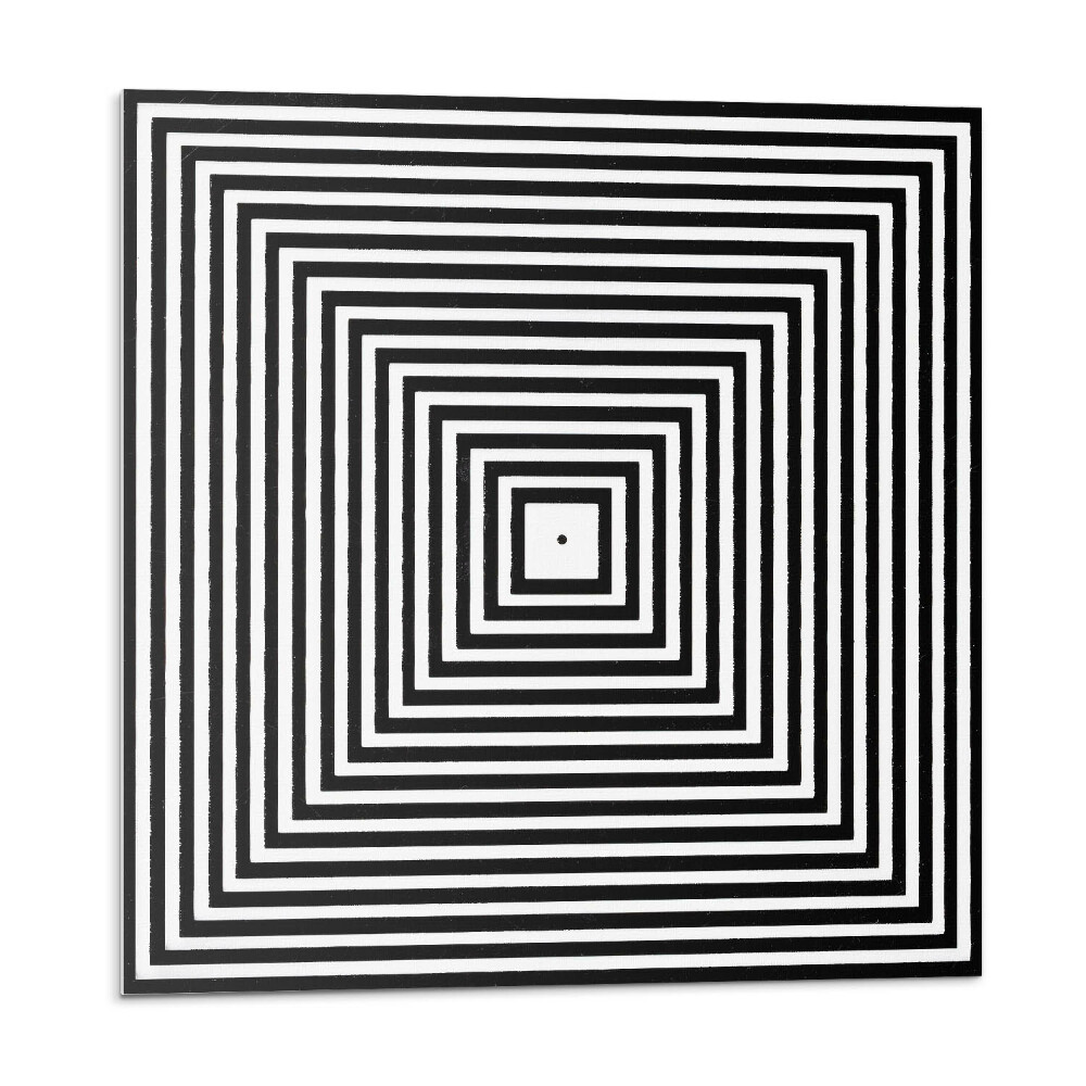 Dekoratívny nástenný panel Vzor sústredných čiar v štvorcoch