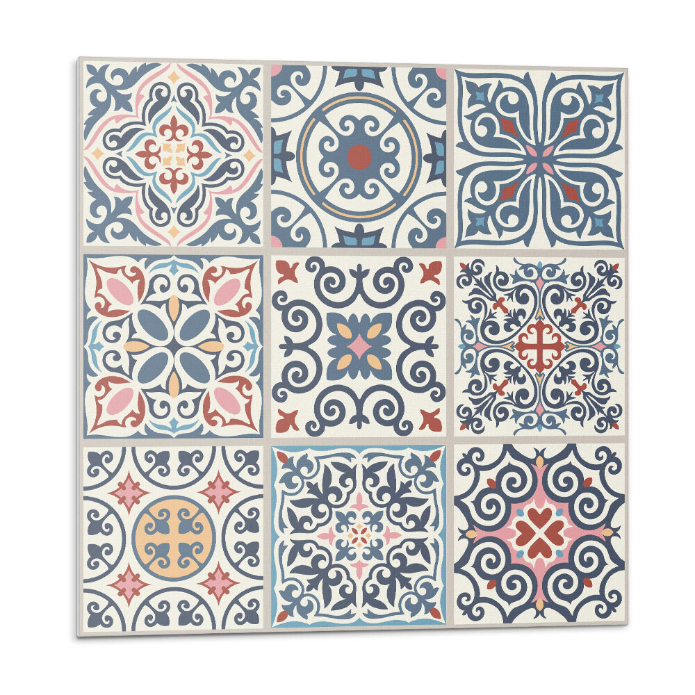 Stenový panel Mozaikové grafické inšpirácie