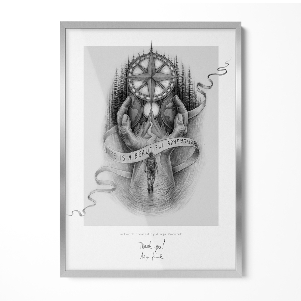 Štýlový fotorámček strieborný 70x100 cm