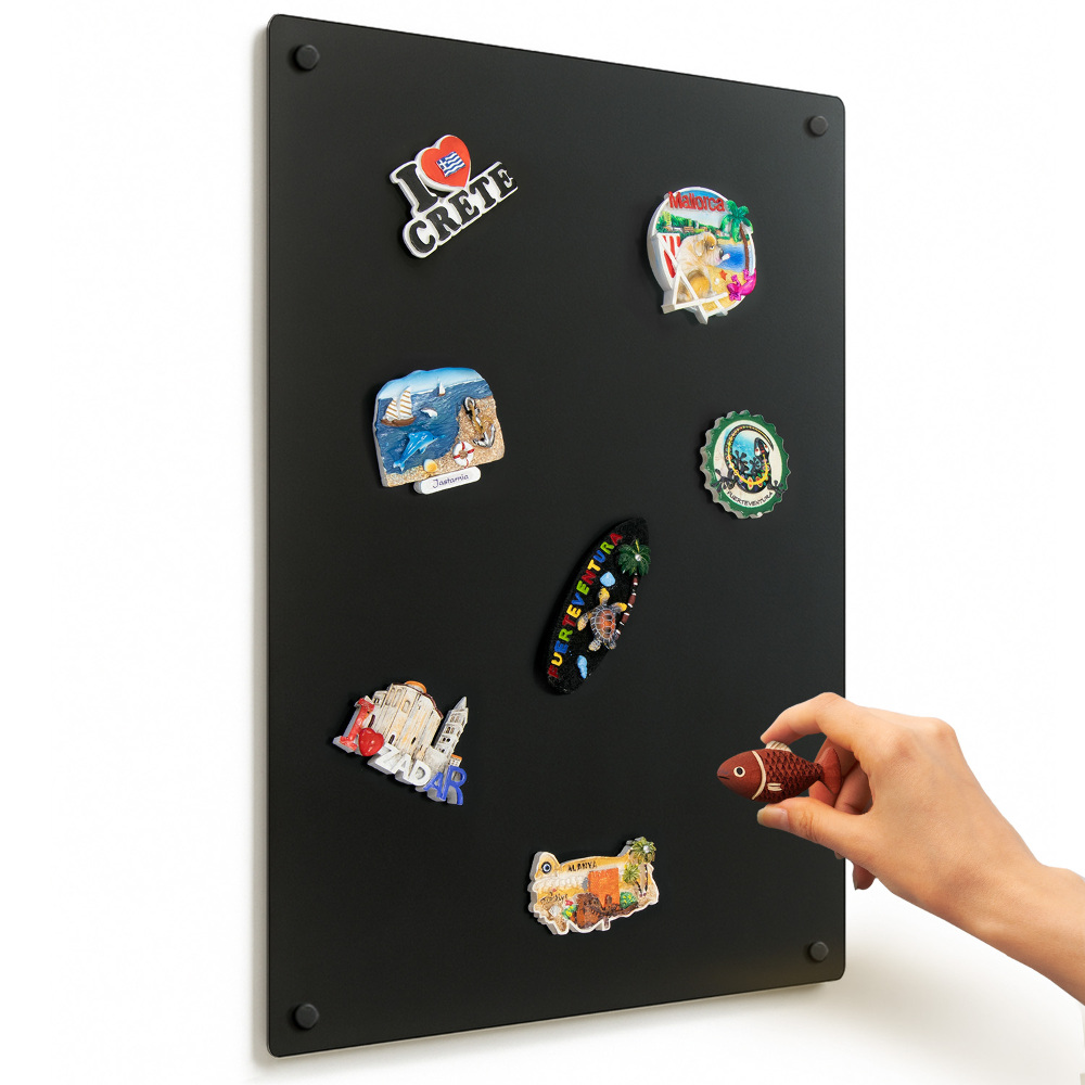 Kovová tabuľa na magnetky na stenu 40x60