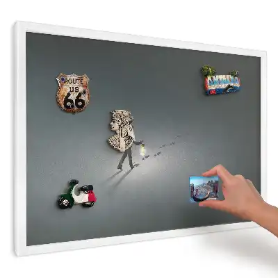 Magnetická tabuľa Pútnik v tme