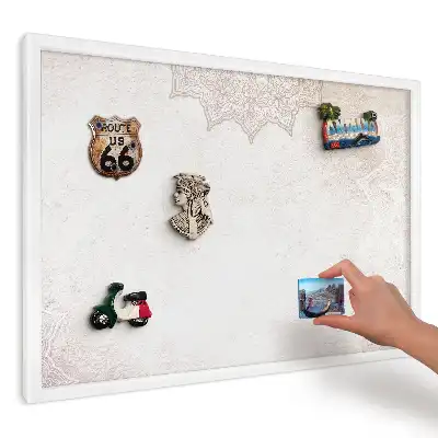 Magnetická tabuľa na magnetky Elegantný etnický vzor