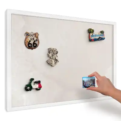 Magnetická tabuľa na magnetky Jemná béžová textúra