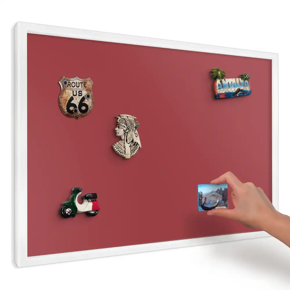 Magnetická nástenná tabuľa s potlačou v intenzívnych sýtych farbách