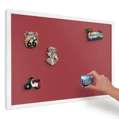 Magnetická nástenná tabuľa s potlačou v intenzívnych sýtych farbách
