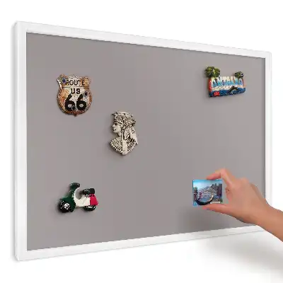 Magnetická tabuľa na stenu s potlačou Lila minimalizmus elegancia