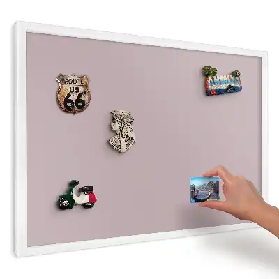 Magnetická tabuľa na magnetky Jemný ružový minimalizmus