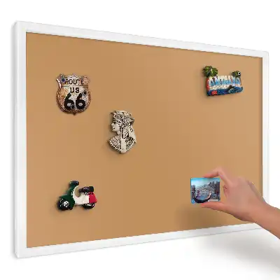 Magnetická tabuľa na magnetky Minimalizmus oranžového štvorca