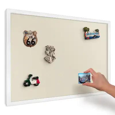 Magnetická tabuľa na stenu s potlačou Pokojná béžová jednoduchosť harmónia