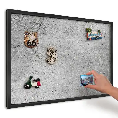 Magnetická tabuľa na stenu Loft minimalistický betón