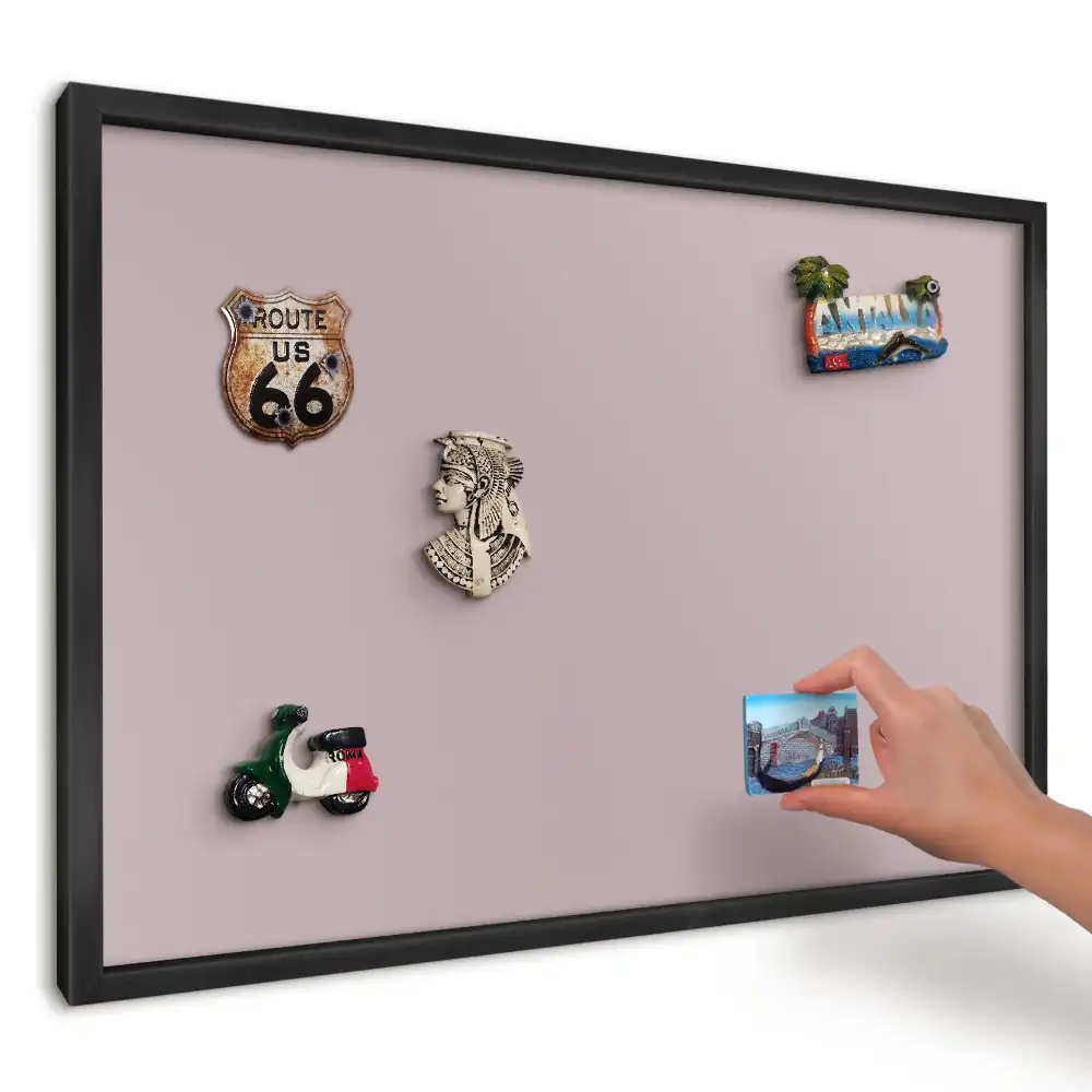 Magnetická nástenka na stenu Jemný ružový minimalizmus