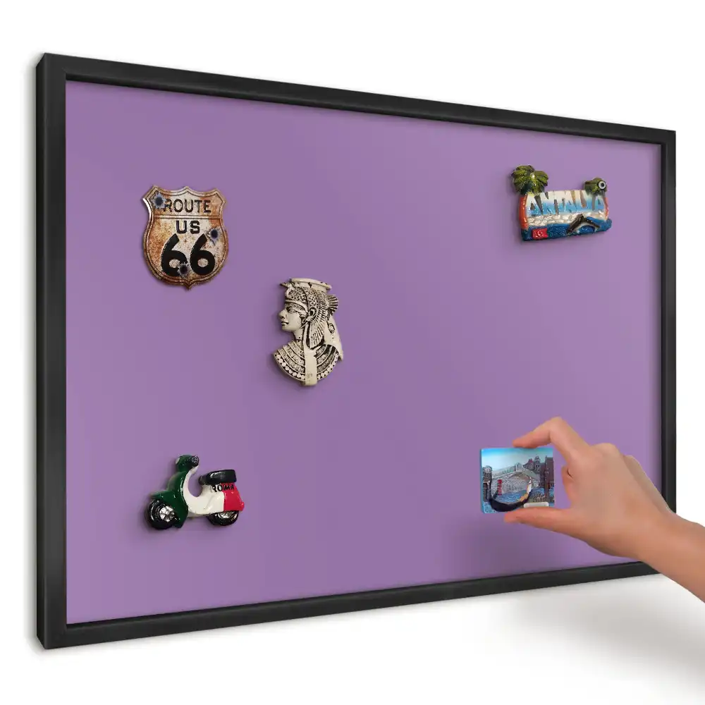 Magnetická tabuľa na stenu Výraznosť fialovej elegancie