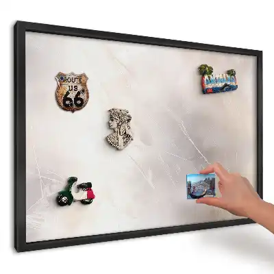 Magnetická dekoračná tabuľa na stenu Éterický jemný vzor