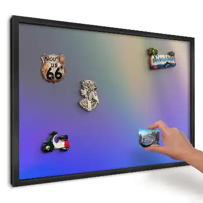 Tabula na magnetky na stenu Fialový a modrý gradient