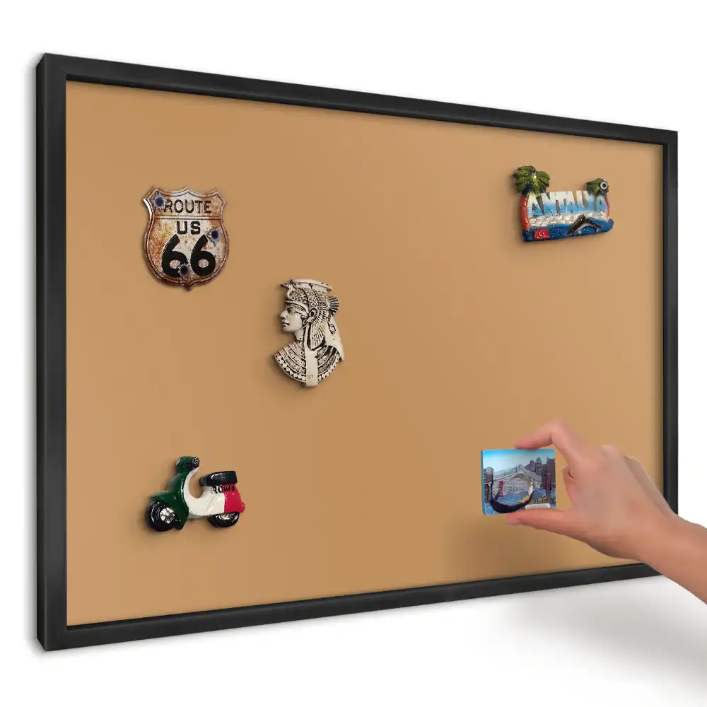 Magnetická tabuľa na stenu Minimalizmus oranžového štvorca