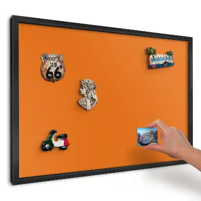 Tabula na magnetky na stenu Oranžová energia a teplo