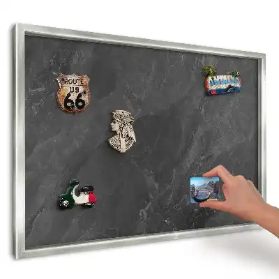 Magnetická tabuľa na suveníry Mramorová elegancia