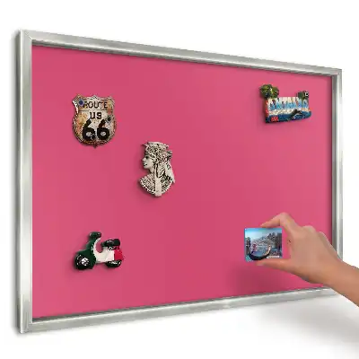 Magnetická tabuľa na magnetky z dovolenky Energická ružová pastelová elegancia
