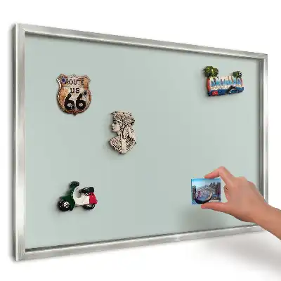 Magnetická tabuľa na magnetky z dovolenky Konzistentný jemný pastel
