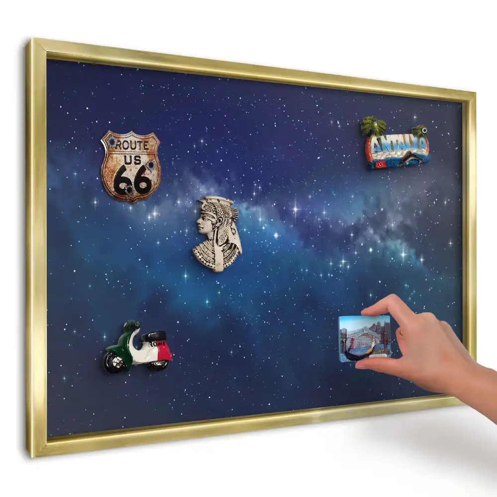 Magnetická tabuľa Kozmická modrá obloha