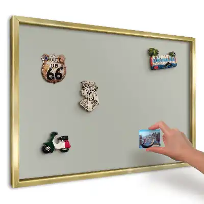Magnetická tabuľa na magnetky Svetlozelená jemnosť pokoja