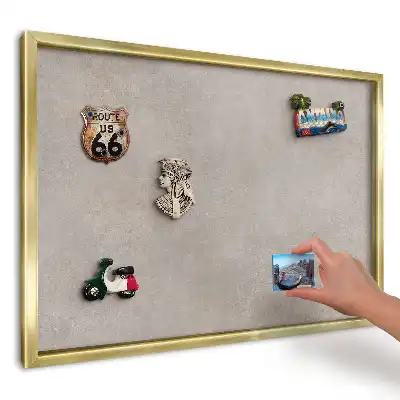 Magnetická tabuľa na magnetky s tlmenými jemnými textúrami
