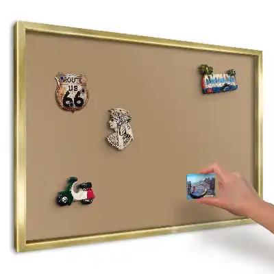 Magnetická tabuľa na magnetky Žiarivo minimalistická oranžová