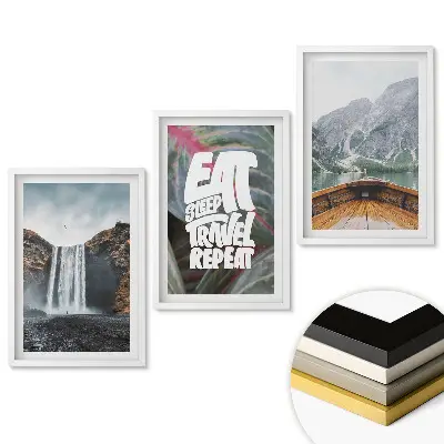 Triptych v ráme Dobrodružstvá v prírode a cestovanie