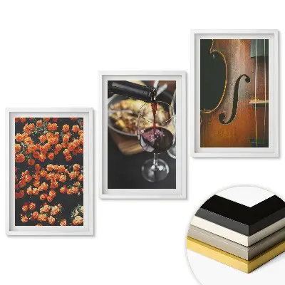 Triptych v ráme Kvety, víno a hudba v harmónii