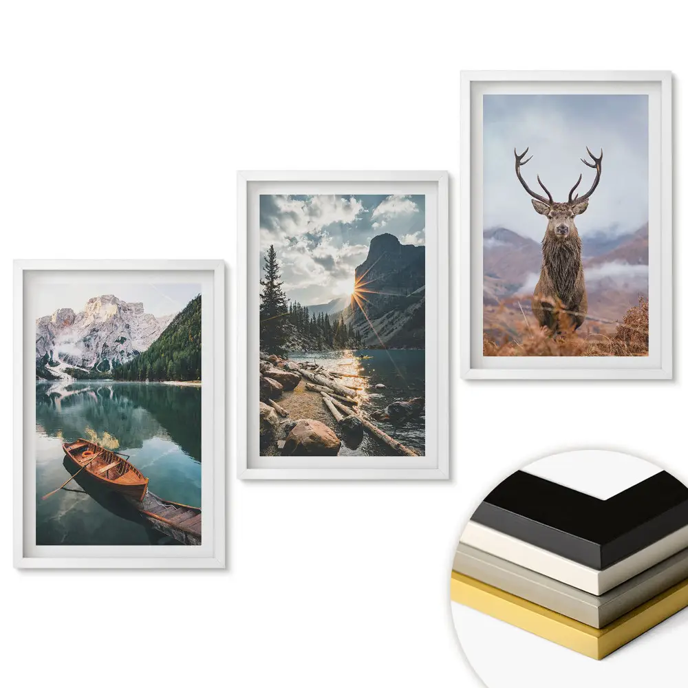Triptych v ráme Krása prírody v troch verziách