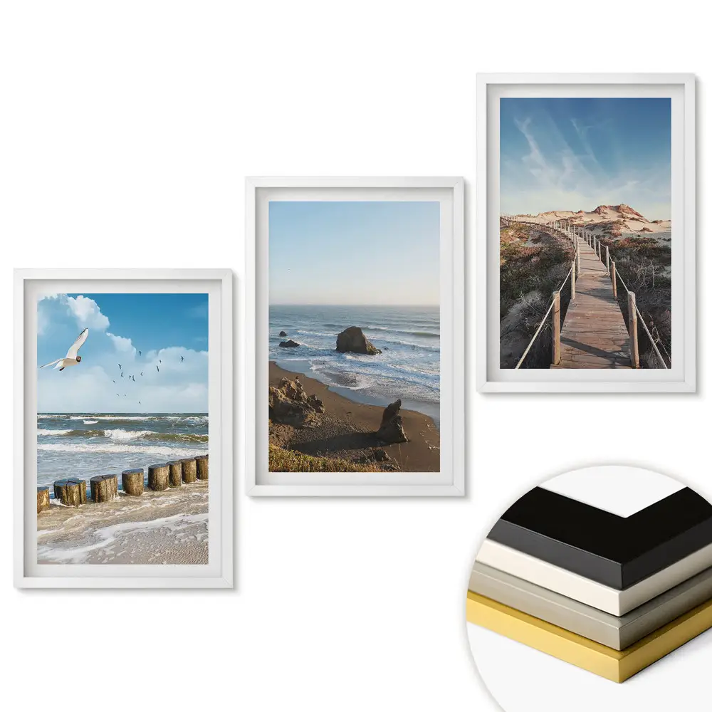 Triptych v ráme Prímorské krajiny v troch verziách