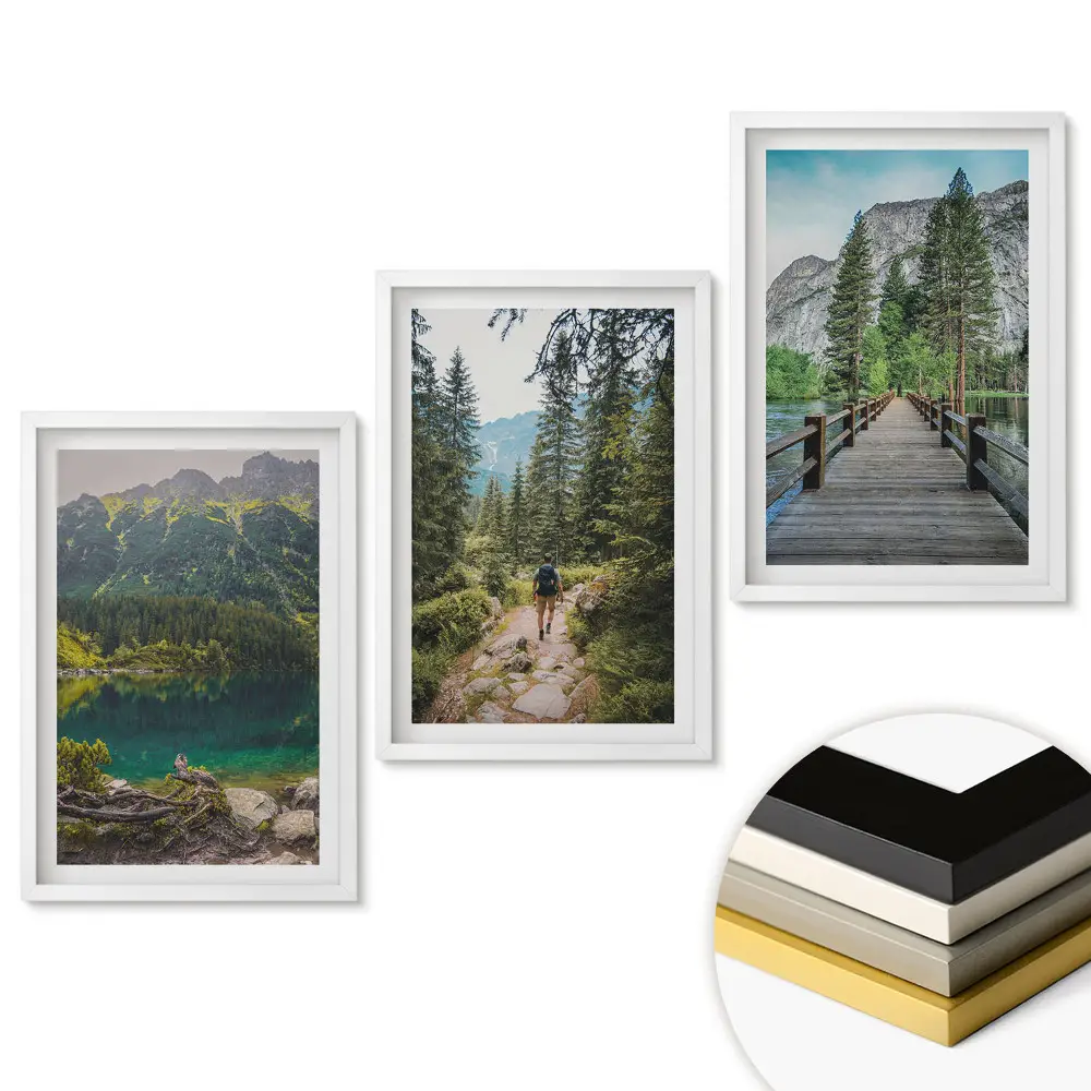 Triptych v ráme Príroda v troch verziách
