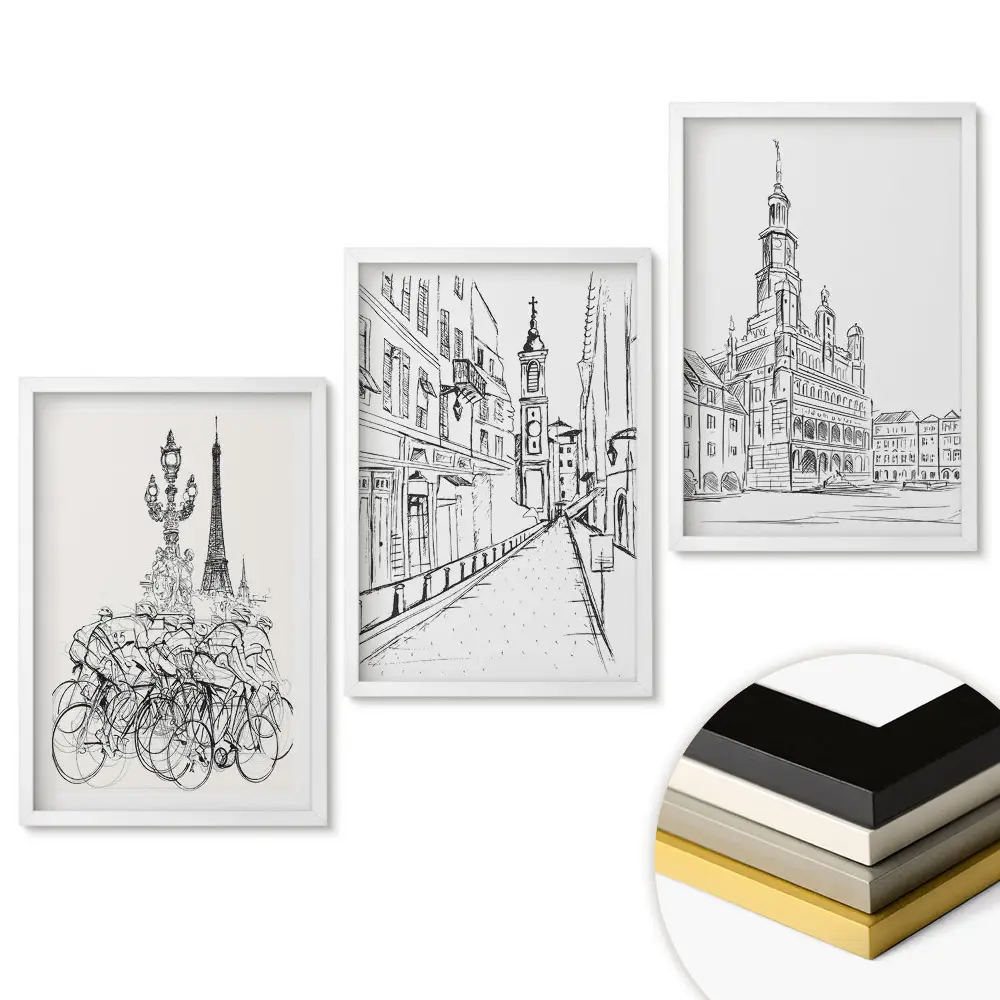 Triptych v ráme Mestá v rade, minimalistické umenie
