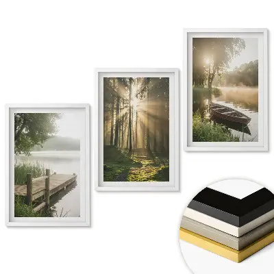 Triptych v ráme Pokoj prírody v troch verziách
