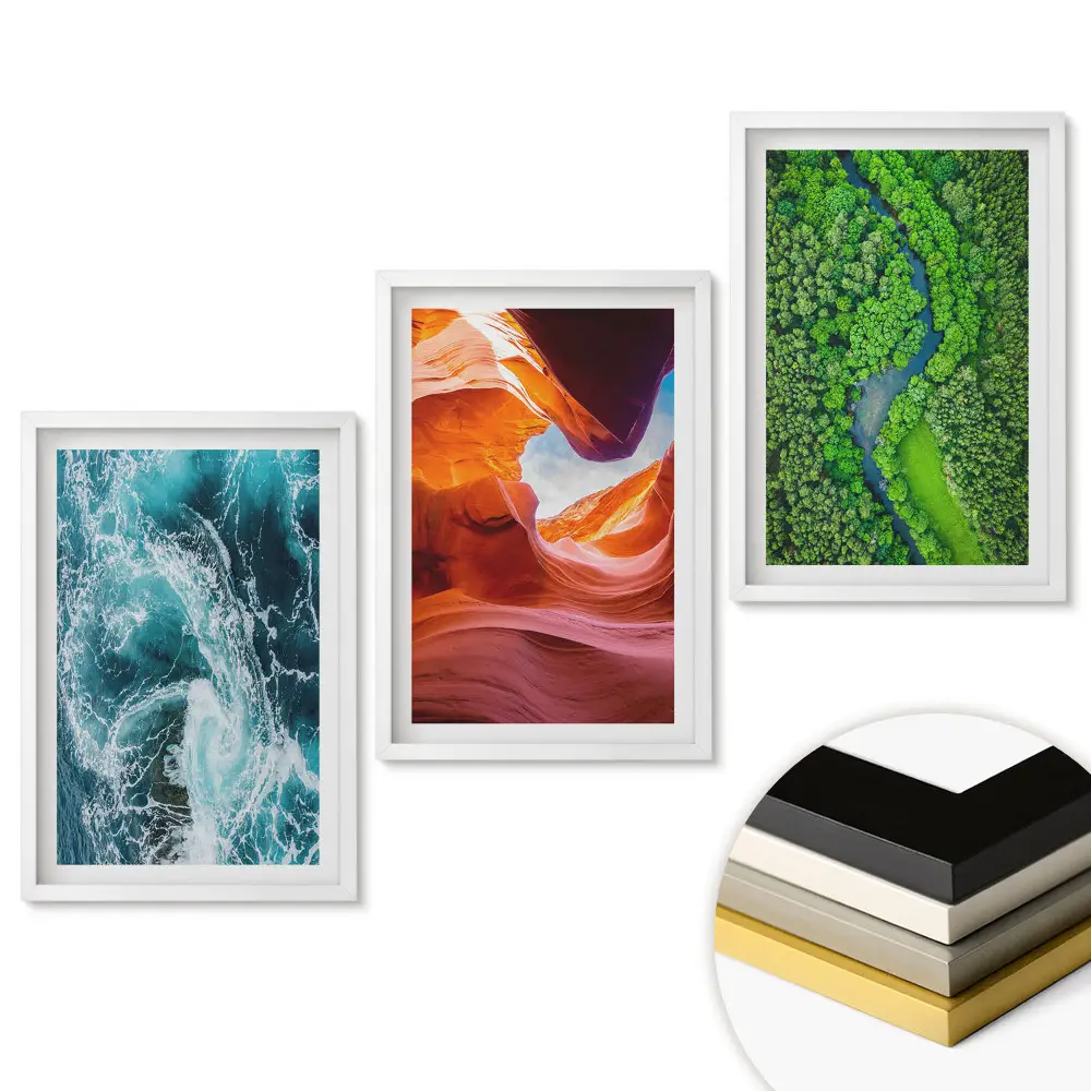 Triptych v ráme Príroda v troch odtieňoch krásy